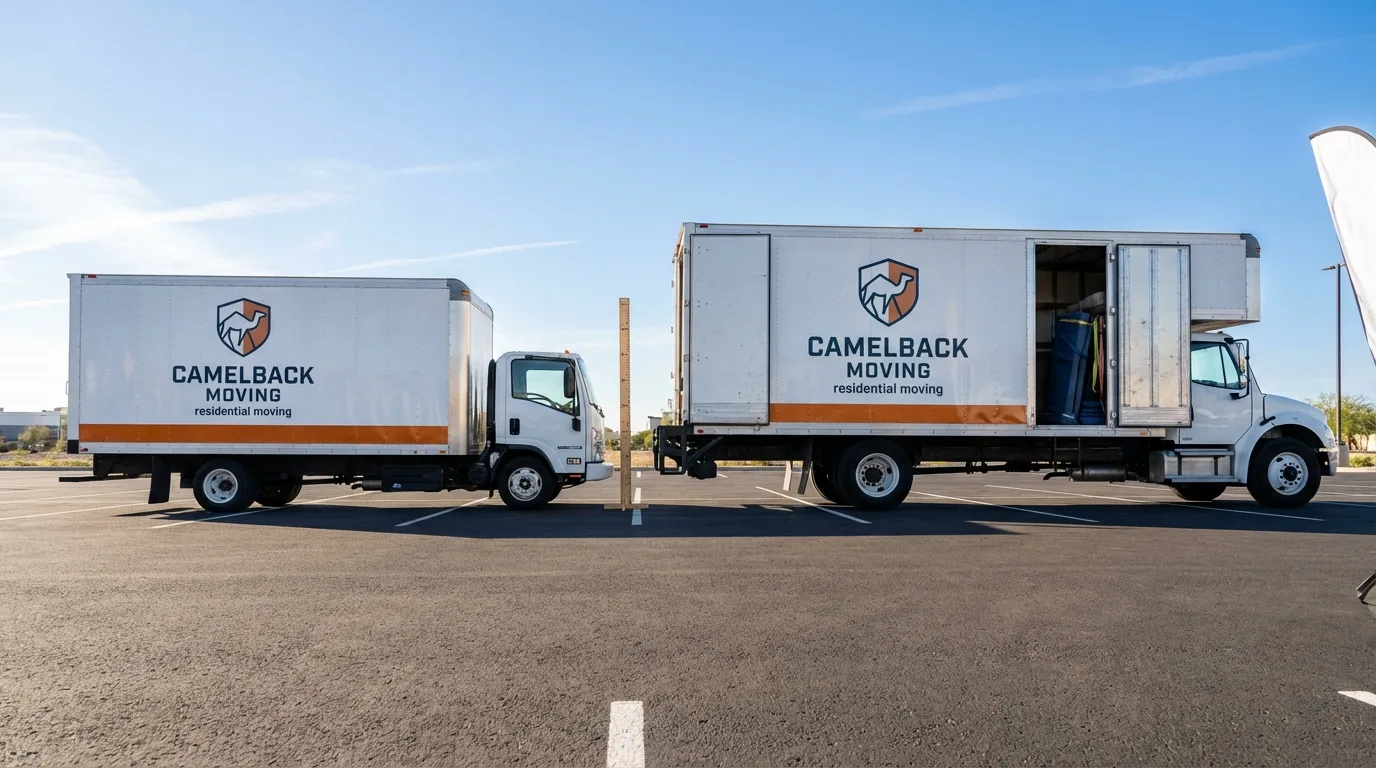Moving truck size capacity guide in Ellensburg